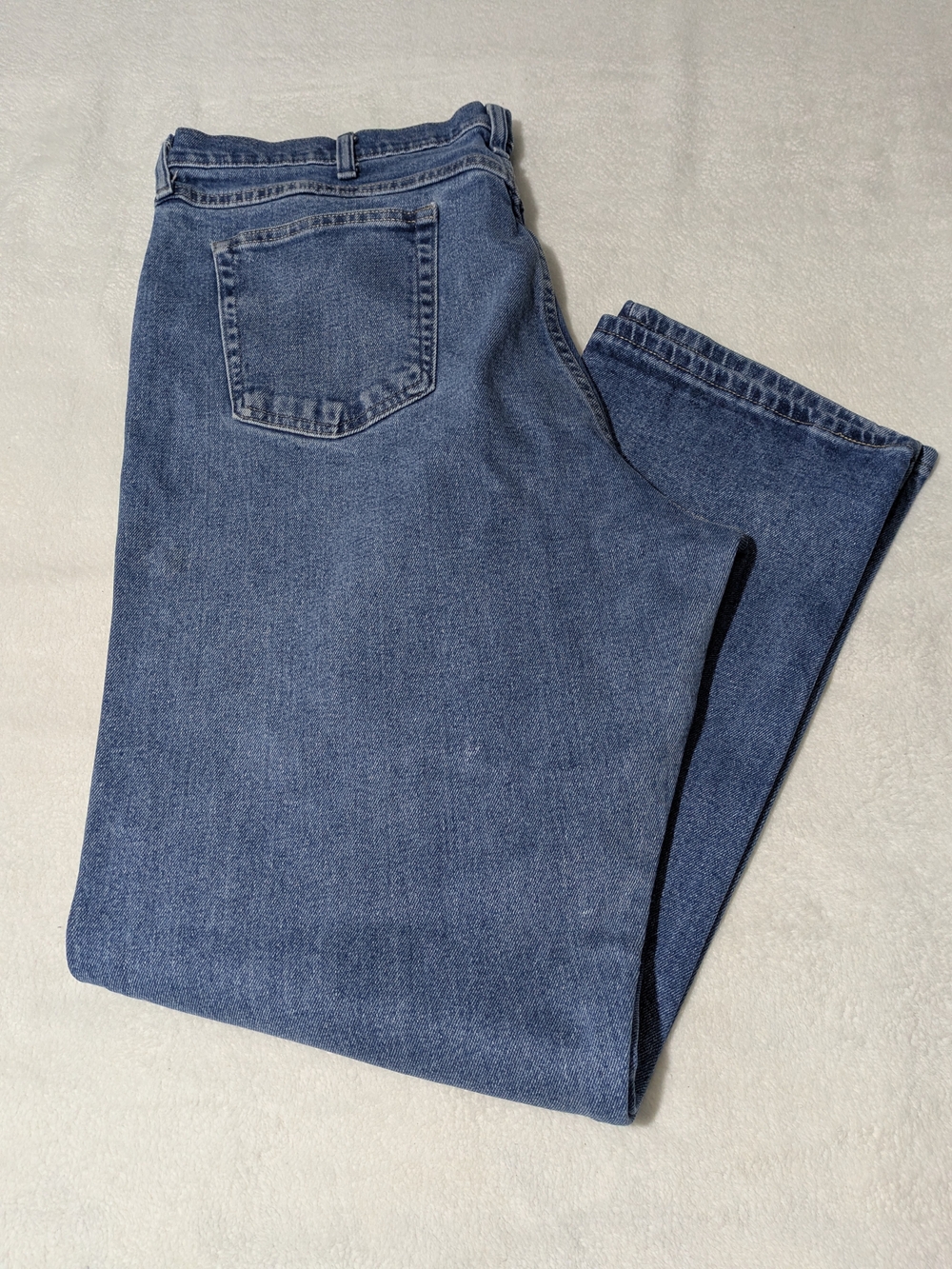 Wrangler Premium Quality Men's Regular Fit Straight Denim Jeans 40x32
